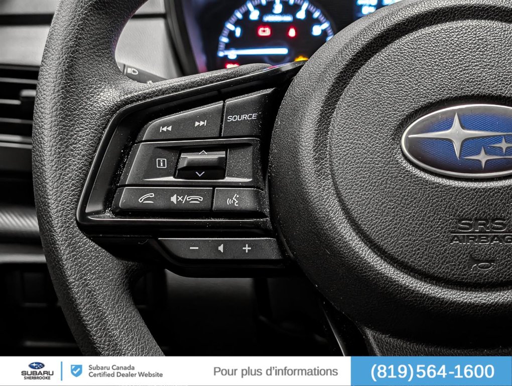 Subaru Crosstrek Convenience/AWD 2024 à Sherbrooke, Québec - 14 - w1024h768px