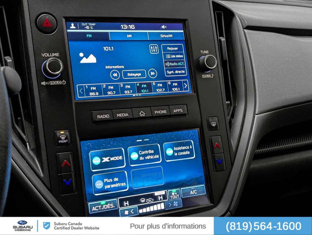 Subaru Crosstrek Convenience/AWD 2024 à Sherbrooke, Québec - 11 - w1024h768px