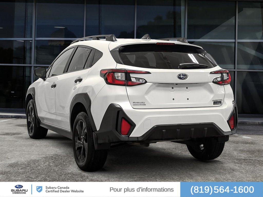 Subaru Crosstrek Convenience/AWD 2024 à Sherbrooke, Québec - 4 - w1024h768px