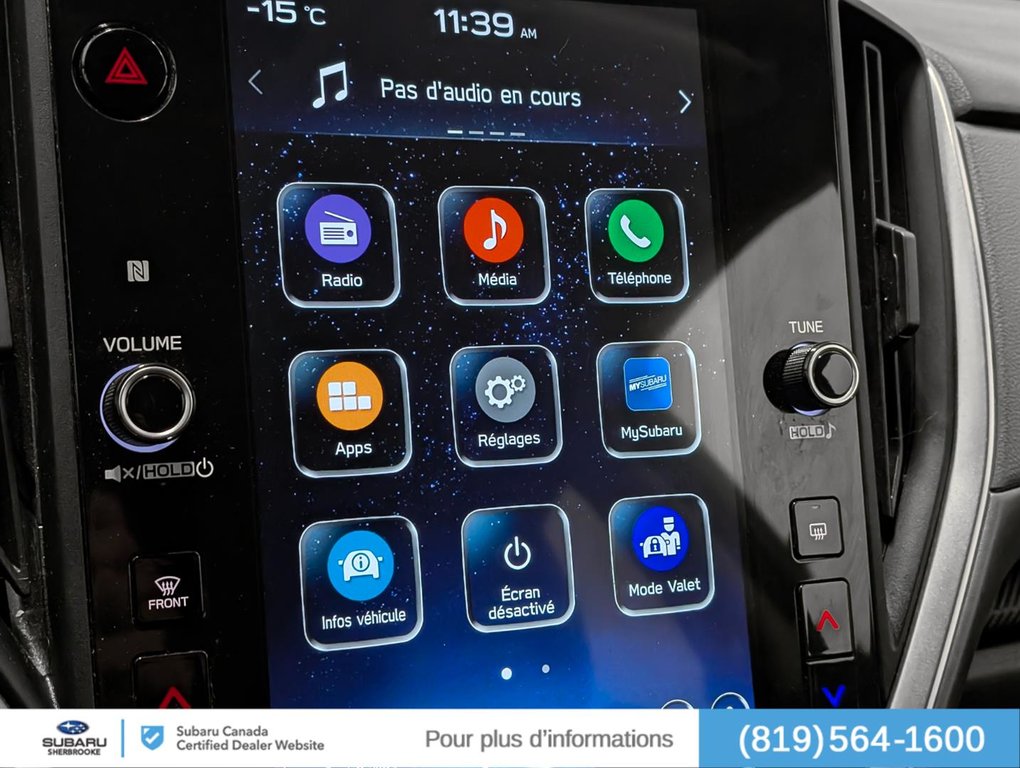 Subaru Crosstrek Touring/AWD 2024 à Sherbrooke, Québec - 10 - w1024h768px