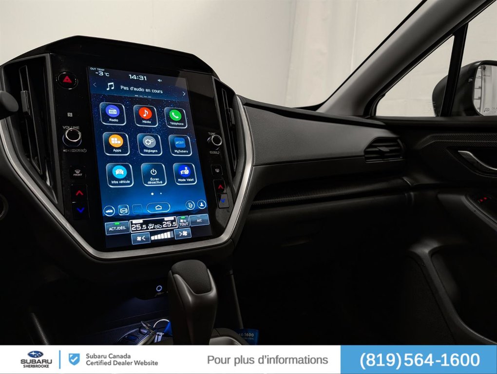 Subaru Crosstrek Touring AWD 2024 à Sherbrooke, Québec - 9 - w1024h768px