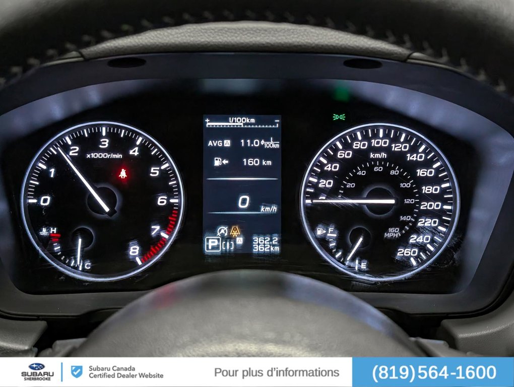 Subaru Crosstrek Touring AWD 2024 à Sherbrooke, Québec - 15 - w1024h768px