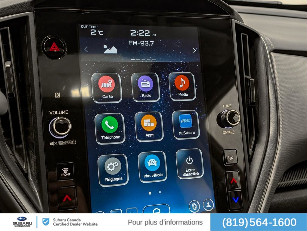 Subaru Crosstrek Limited AWD 2024 à Sherbrooke, Québec - 14 - w1024h768px