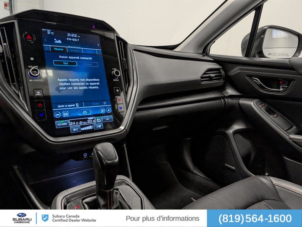 Subaru Crosstrek Limited AWD 2024 à Sherbrooke, Québec - 13 - w1024h768px