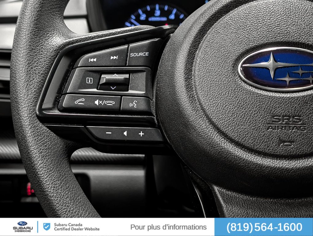 Subaru Crosstrek Convenience AWD 2024 à Sherbrooke, Québec - 14 - w1024h768px