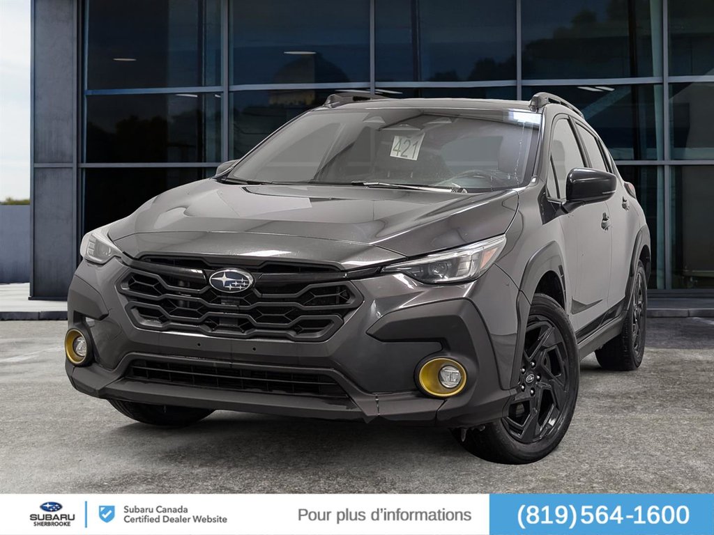 Subaru Crosstrek Onyx/AWD 2024 à Sherbrooke, Québec - 1 - w1024h768px