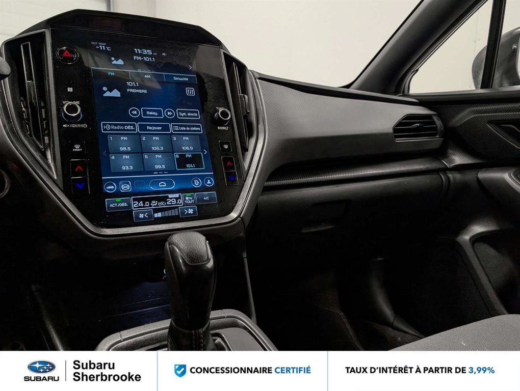 Subaru Crosstrek Onyx/AWD 2024 à Sherbrooke, Québec - 10 - w1024h768px
