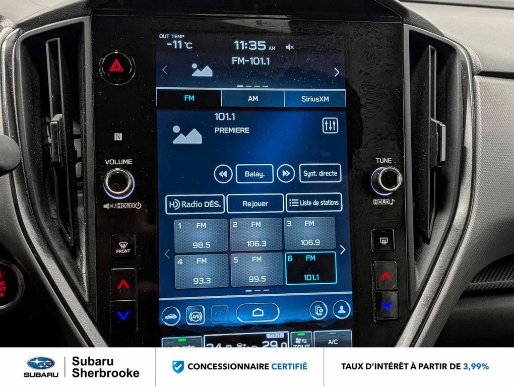 Subaru Crosstrek Onyx/AWD 2024 à Sherbrooke, Québec - 11 - w1024h768px