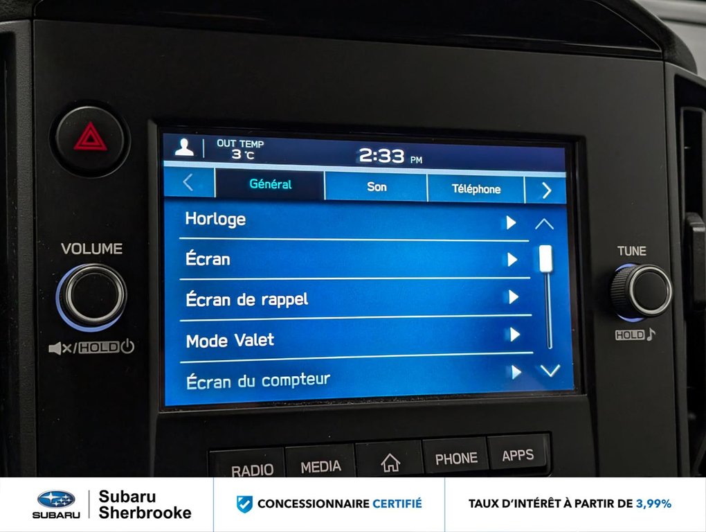 2024 Subaru Crosstrek Convenience AWD in Sherbrooke, Quebec - 10 - w1024h768px