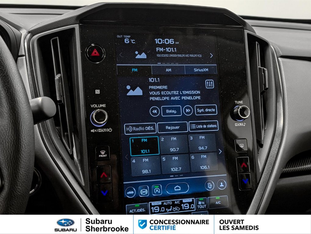 Subaru Crosstrek Limited AWD 2024 à Sherbrooke, Québec - 10 - w1024h768px