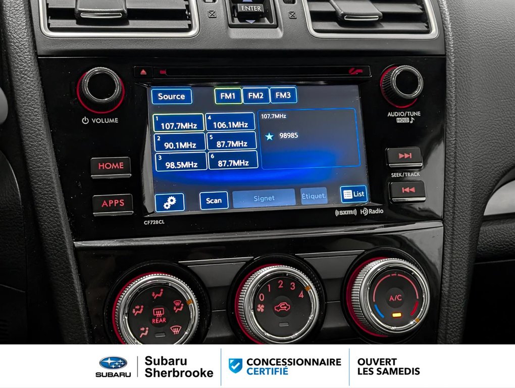 Subaru Forester 2.5i Convenience/AWD 2017 à Sherbrooke, Québec - 10 - w1024h768px