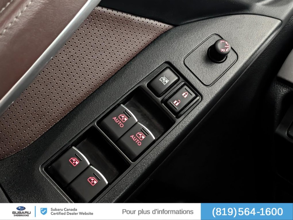 Subaru Forester 2.0XT Limited CVT w-EyeSight Pkg 2018 à Sherbrooke, Québec - 16 - w1024h768px