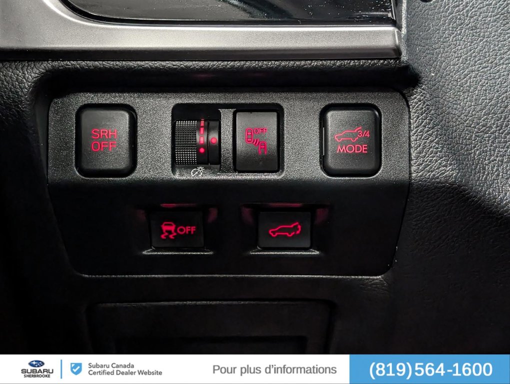 Subaru Forester 2.0XT Limited/EyeSight/AWD 2018 à Sherbrooke, Québec - 14 - w1024h768px
