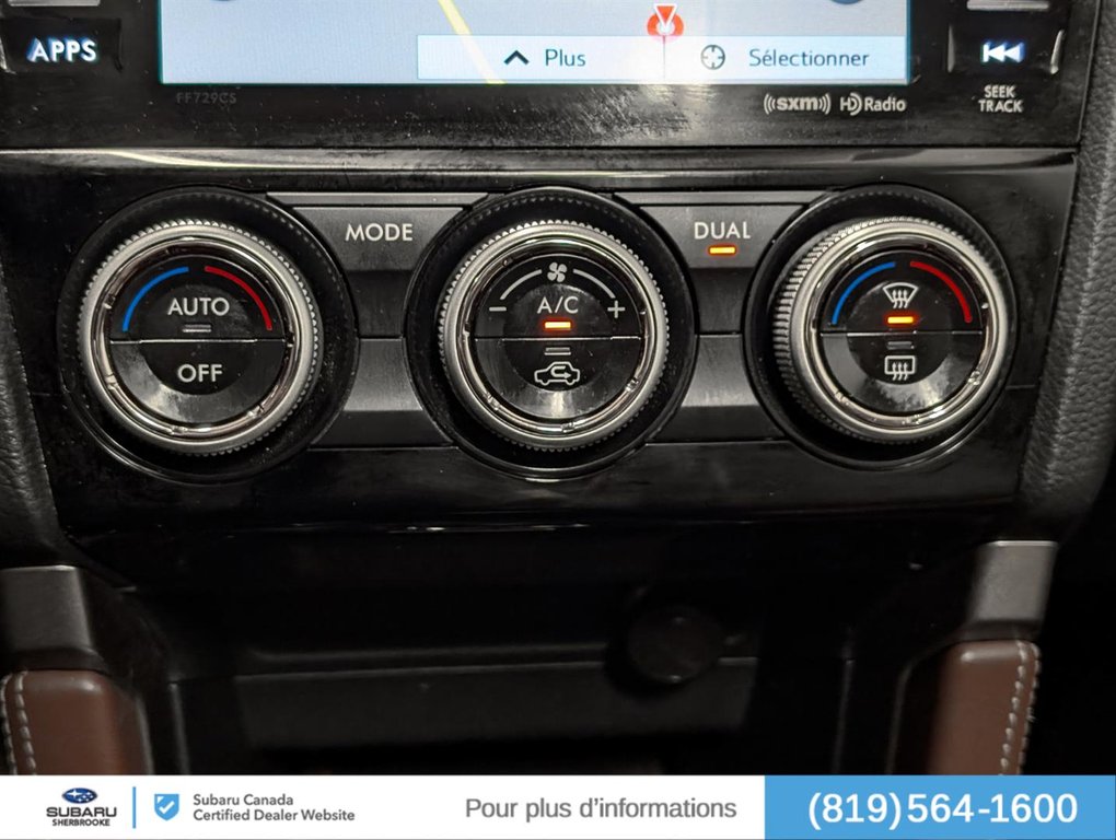 Subaru Forester 2.0XT Limited/EyeSight/AWD 2018 à Sherbrooke, Québec - 10 - w1024h768px