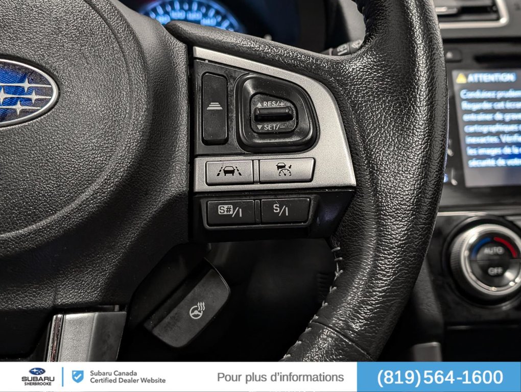 Subaru Forester 2.0XT Limited/EyeSight/AWD 2018 à Sherbrooke, Québec - 11 - w1024h768px