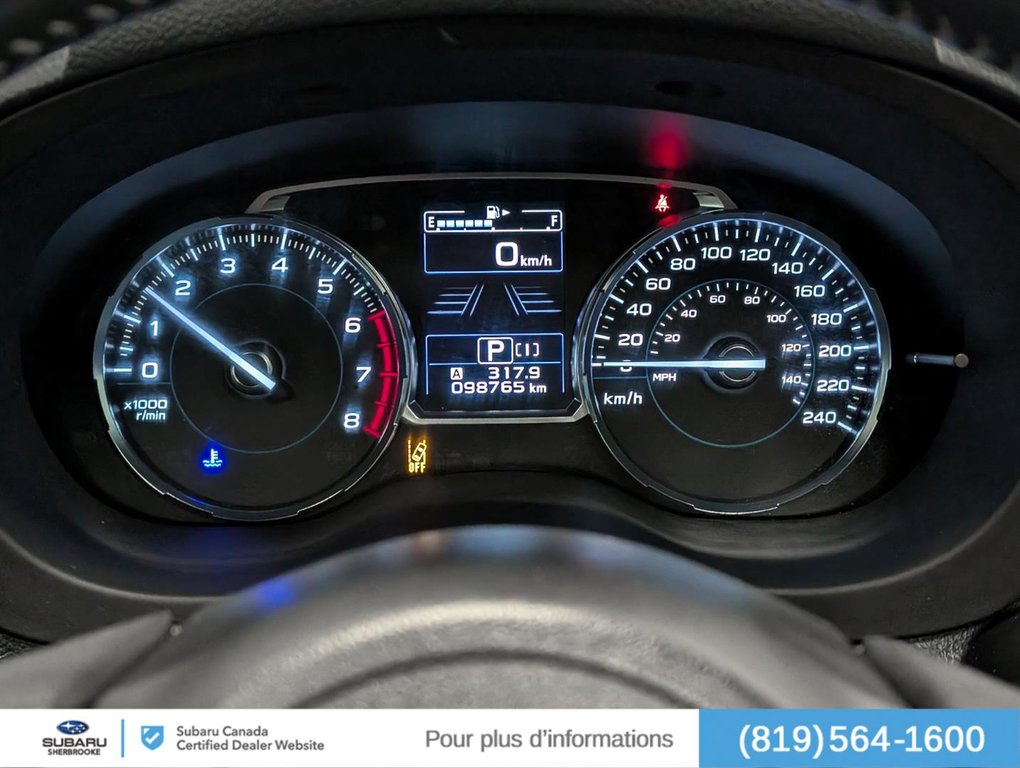 Subaru Forester 2.0XT Limited/EyeSight/AWD 2018 à Sherbrooke, Québec - 13 - w1024h768px