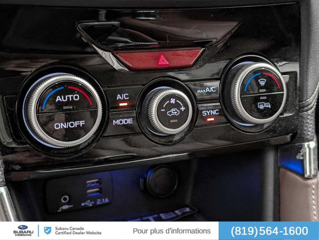Subaru Forester 2.5i Premier w-EyeSight Pkg 2019 à Sherbrooke, Québec - 15 - w1024h768px