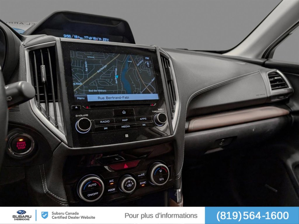 Subaru Forester 2.5i Premier w-EyeSight Pkg 2019 à Sherbrooke, Québec - 12 - w1024h768px