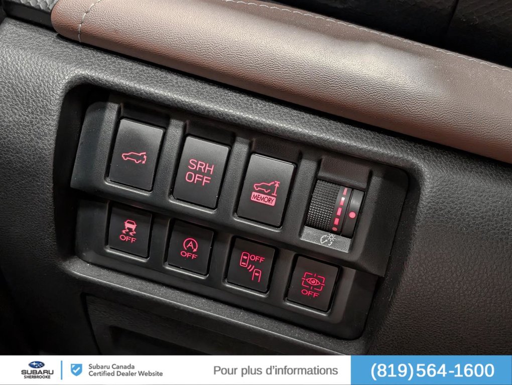 Subaru Forester 2.5i Premier w-EyeSight Pkg 2019 à Sherbrooke, Québec - 19 - w1024h768px
