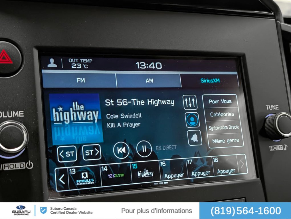 2025 Subaru Forester Convenience AWD in Sherbrooke, Quebec - 14 - w1024h768px