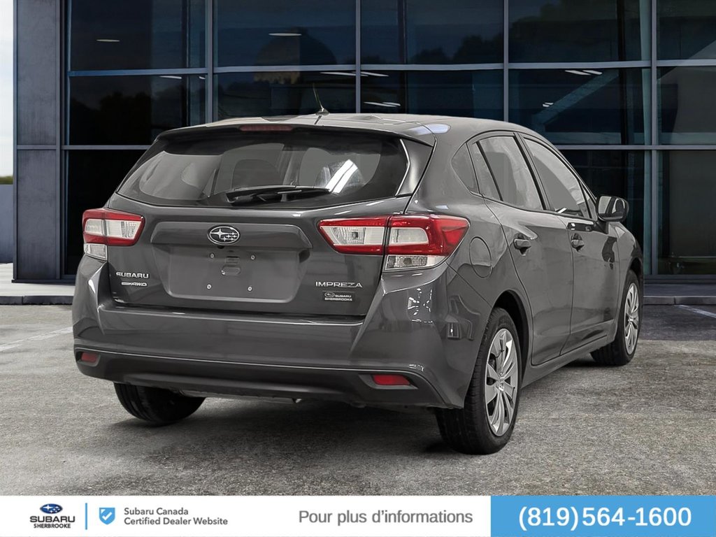 2019 Subaru Impreza 2.0i Convenience in Sherbrooke, Quebec - 4 - w1024h768px