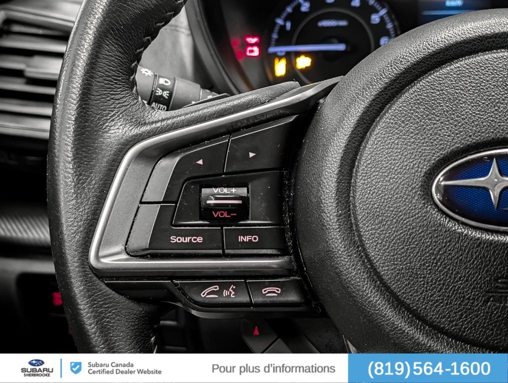 Subaru Impreza 2.0i Sport 5-door Auto 2019 à Sherbrooke, Québec - 15 - w1024h768px