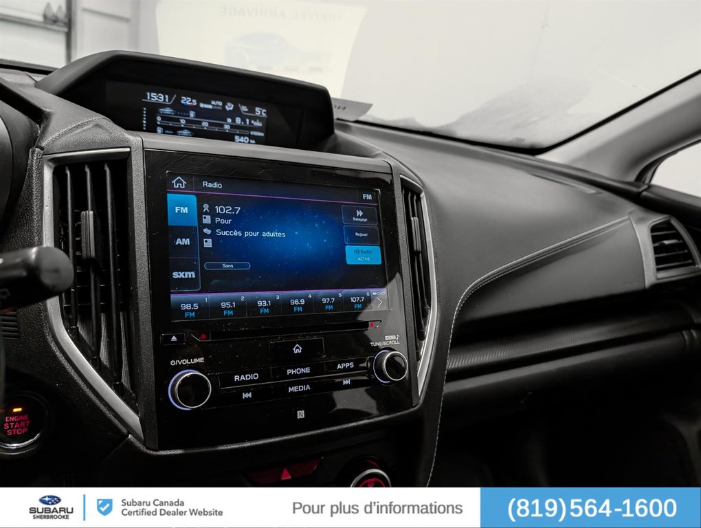 Subaru Impreza 2.0i Sport 5-door Auto 2019 à Sherbrooke, Québec - 9 - w1024h768px