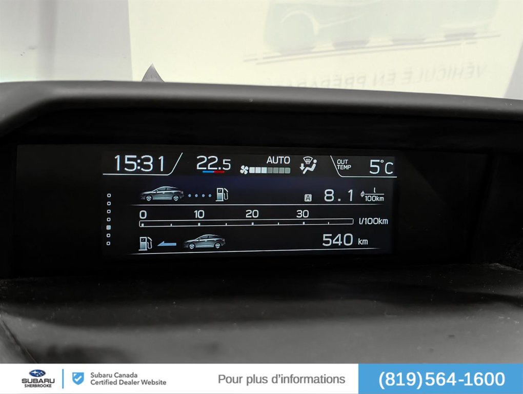 Subaru Impreza 2.0i Sport 5-door Auto 2019 à Sherbrooke, Québec - 12 - w1024h768px