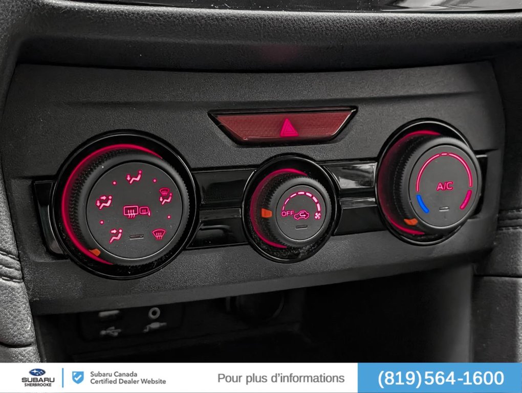 Subaru Impreza Convenience/AWD 2020 à Sherbrooke, Québec - 12 - w1024h768px