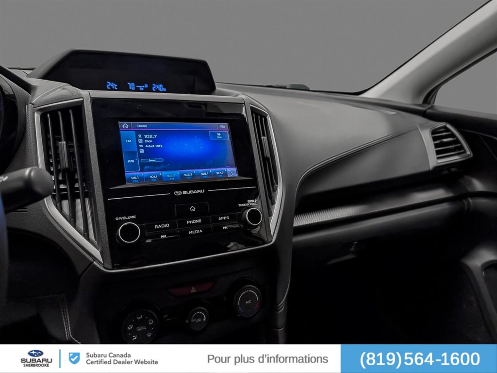 Subaru Impreza Convenience/AWD 2020 à Sherbrooke, Québec - 8 - w1024h768px