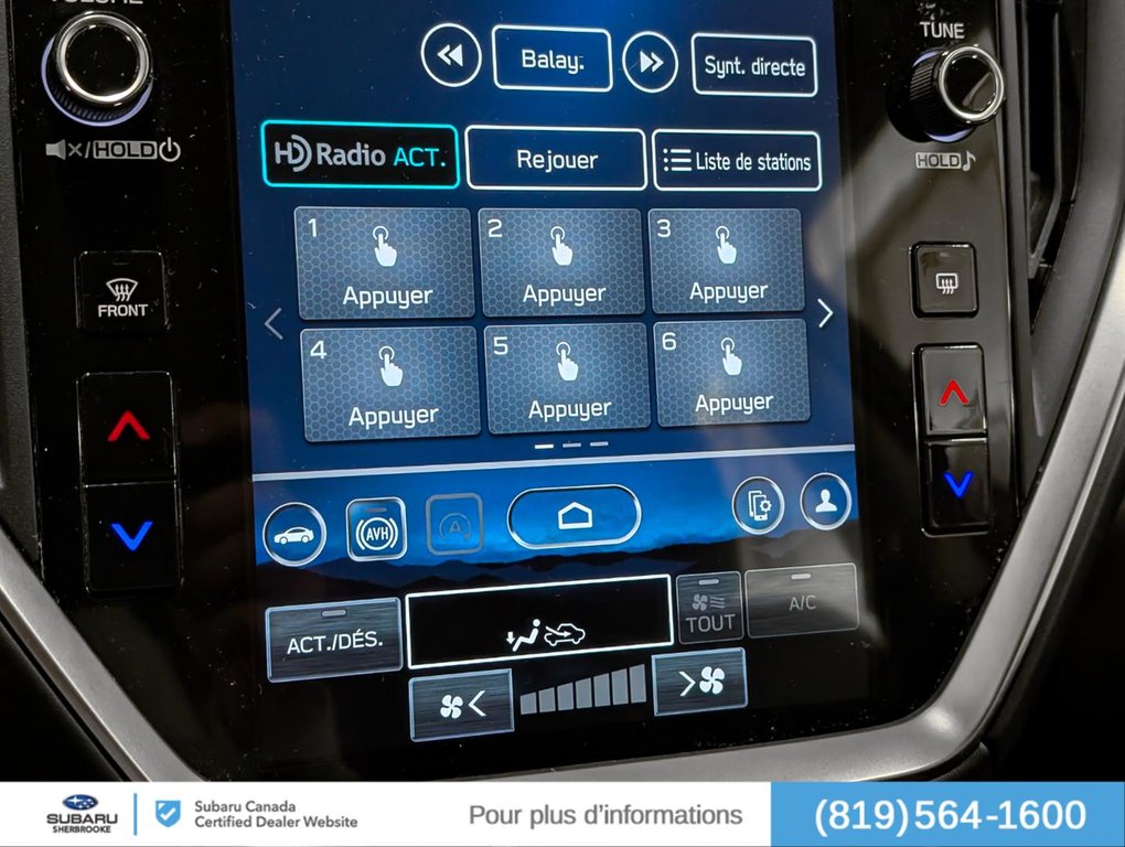 Subaru Impreza Touring/AWD 2024 à Sherbrooke, Québec - 12 - w1024h768px