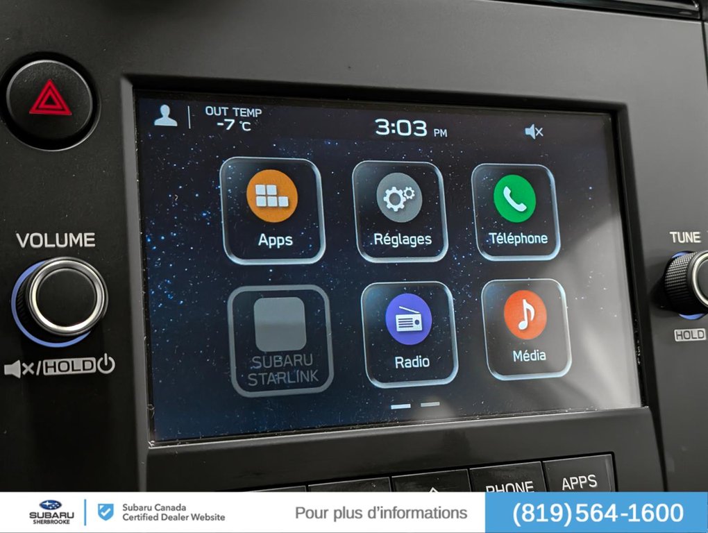 Subaru Impreza Convenience AWD 2024 à Sherbrooke, Québec - 9 - w1024h768px