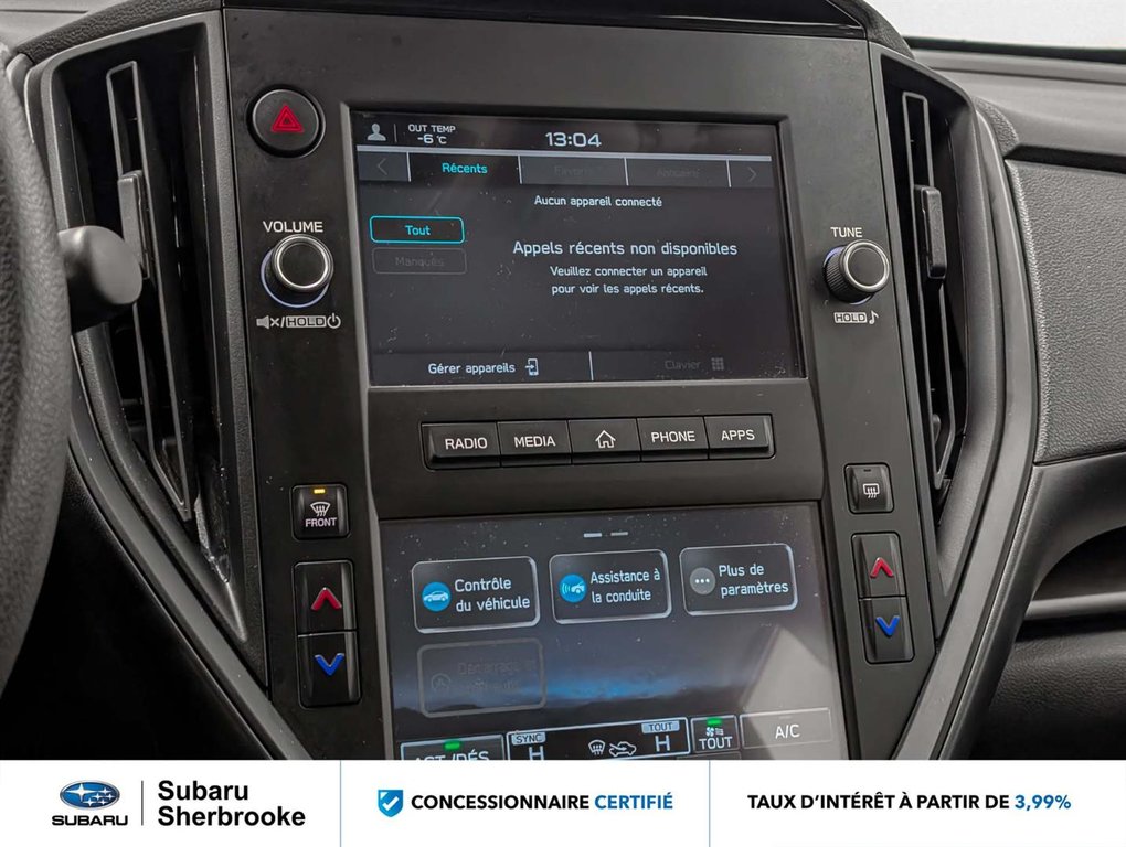 Subaru Impreza Convenience/AWD 2025 à Sherbrooke, Québec - 14 - w1024h768px