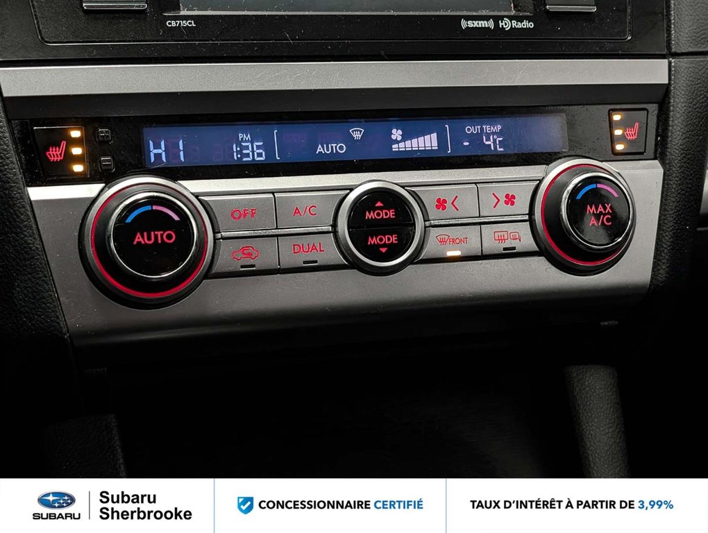 Subaru Legacy 2.5i Touring 2016 à Sherbrooke, Québec - 12 - w1024h768px