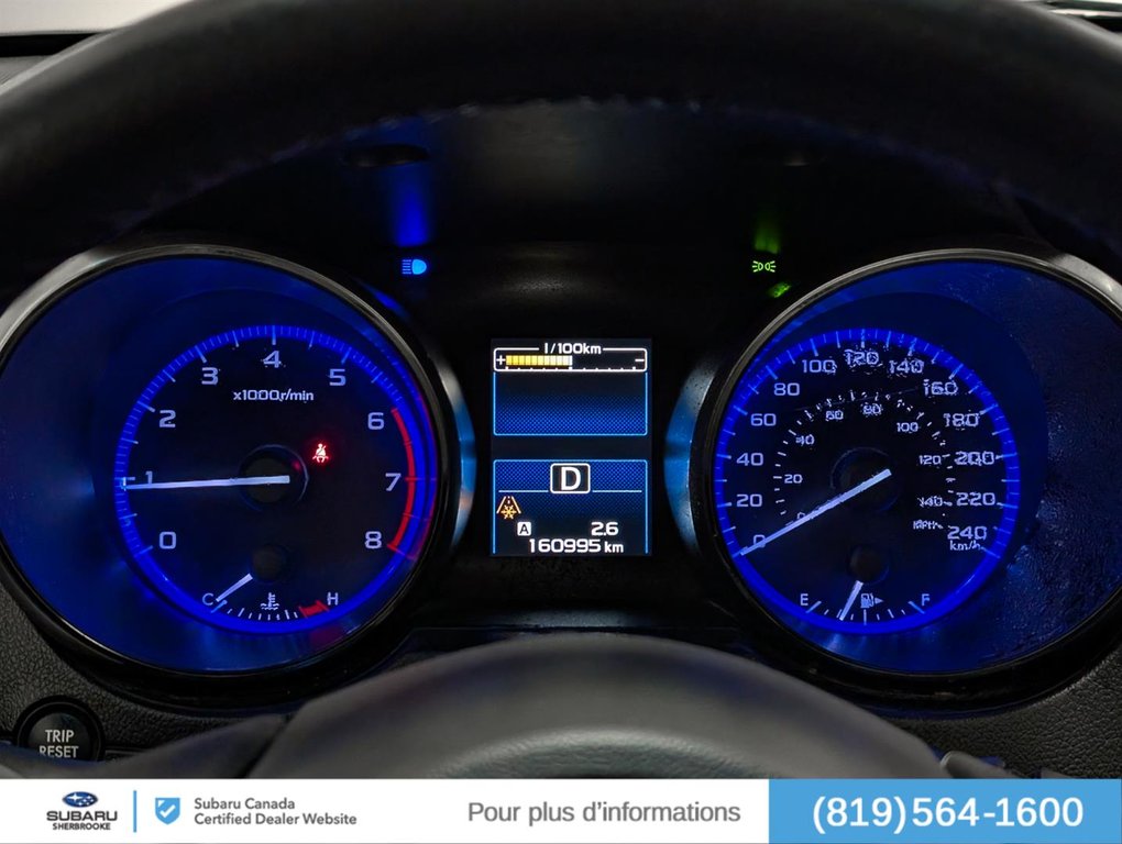Subaru Legacy 4dr Sdn CVT 2.5i w-Touring Pkg 2016 à Sherbrooke, Québec - 14 - w1024h768px