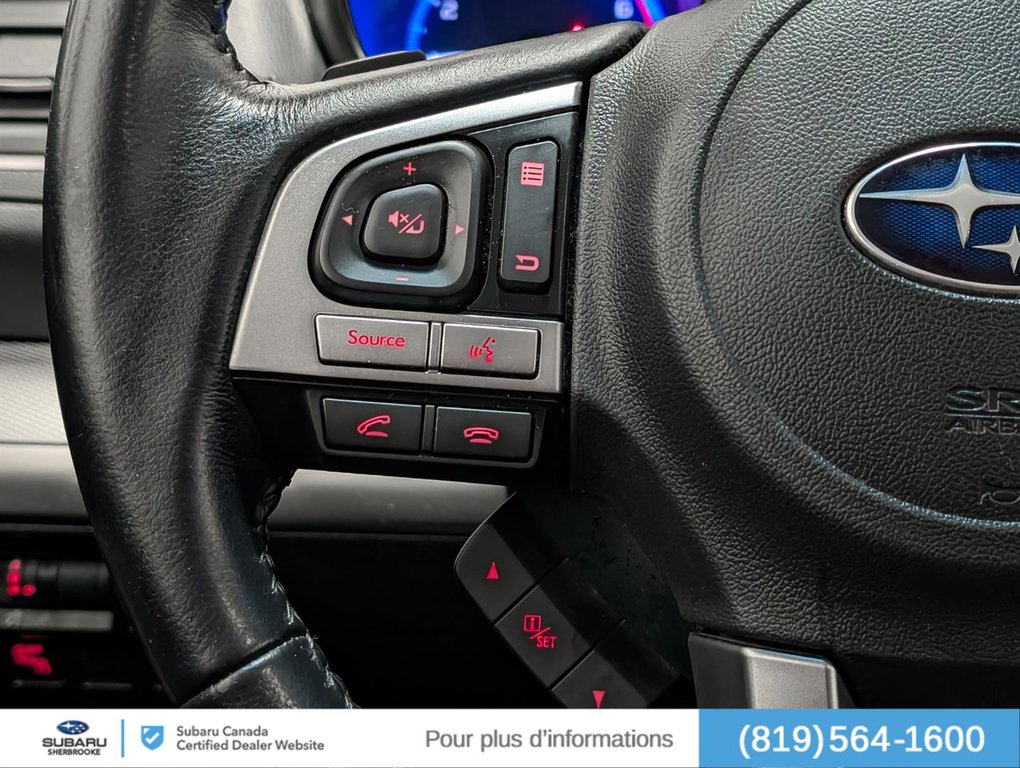 Subaru Legacy 4dr Sdn CVT 2.5i w-Touring Pkg 2016 à Sherbrooke, Québec - 13 - w1024h768px