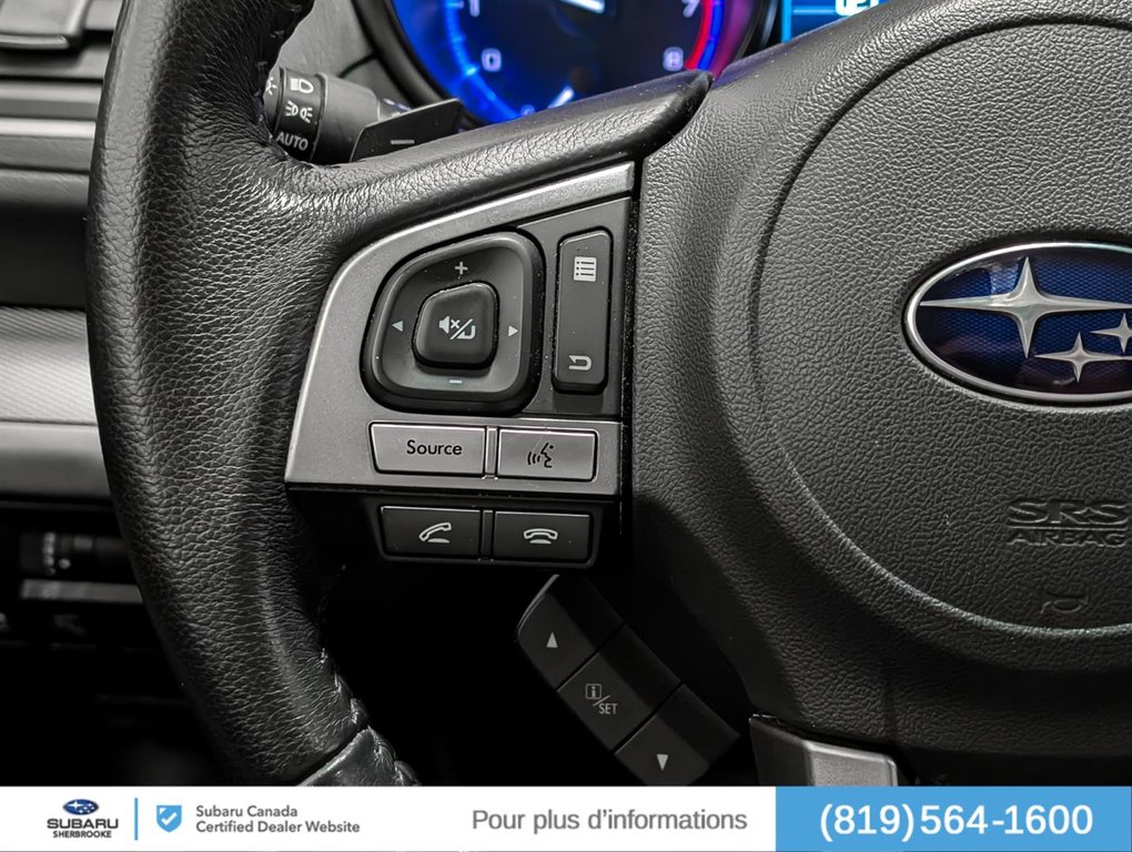 Subaru Outback 5dr Wgn CVT 2.5i Touring 2017 à Sherbrooke, Québec - 16 - w1024h768px