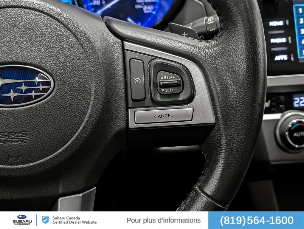 Subaru Outback 5dr Wgn CVT 2.5i Touring 2017 à Sherbrooke, Québec - 15 - w1024h768px