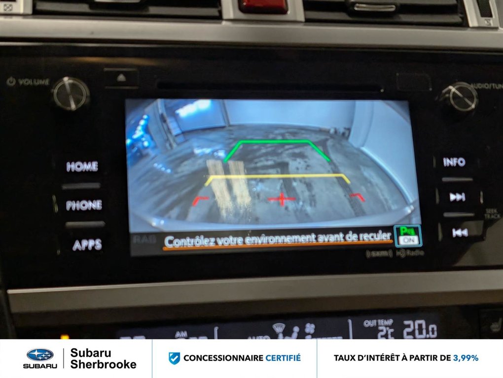 Subaru Outback 2.5i Touring w-Tech Pkg 2017 à Sherbrooke, Québec - 12 - w1024h768px