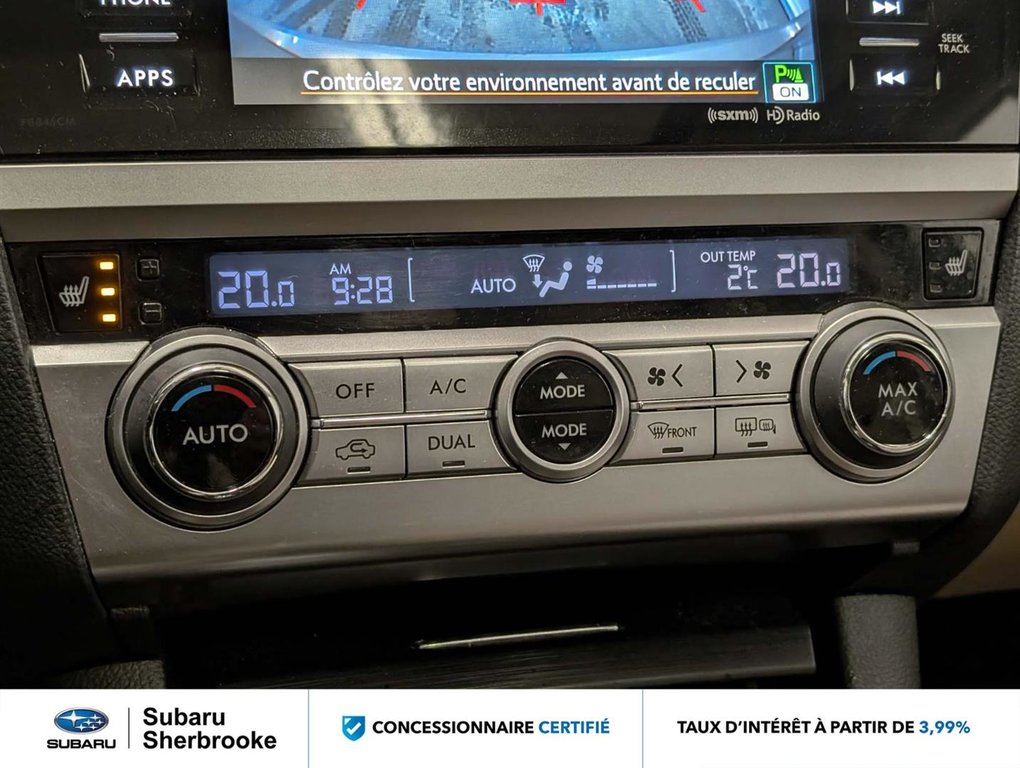 Subaru Outback 2.5i Touring w-Tech Pkg 2017 à Sherbrooke, Québec - 13 - w1024h768px