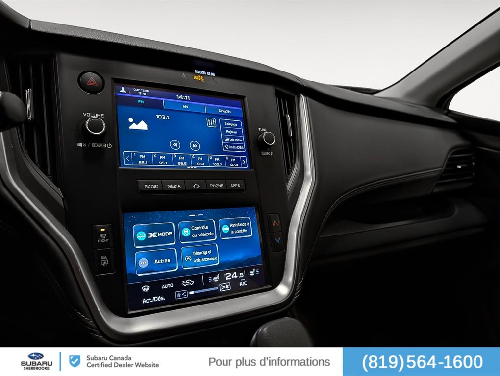 Subaru Outback 2.5i Convenience 2020 à Sherbrooke, Québec - 8 - w1024h768px