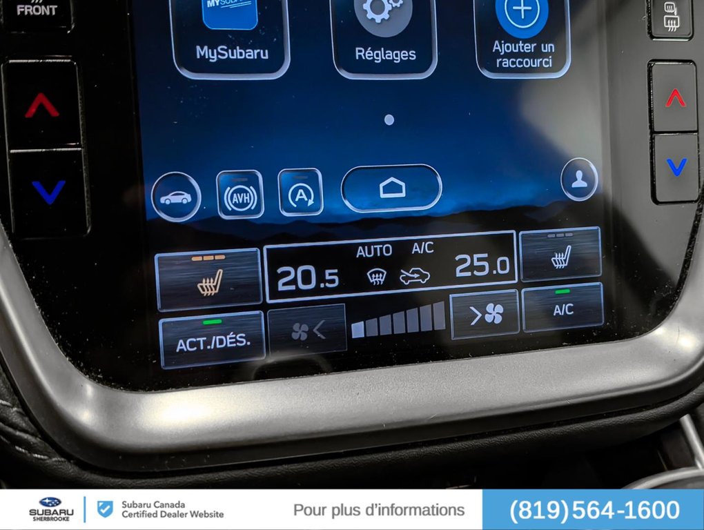 2022 Subaru Outback Touring/AWD in Sherbrooke, Quebec - 12 - w1024h768px