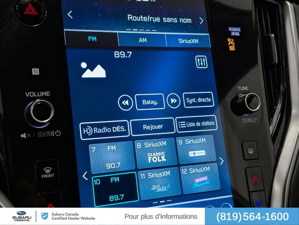 Subaru Outback Limited CVT 2023 à Sherbrooke, Québec - 11 - w1024h768px