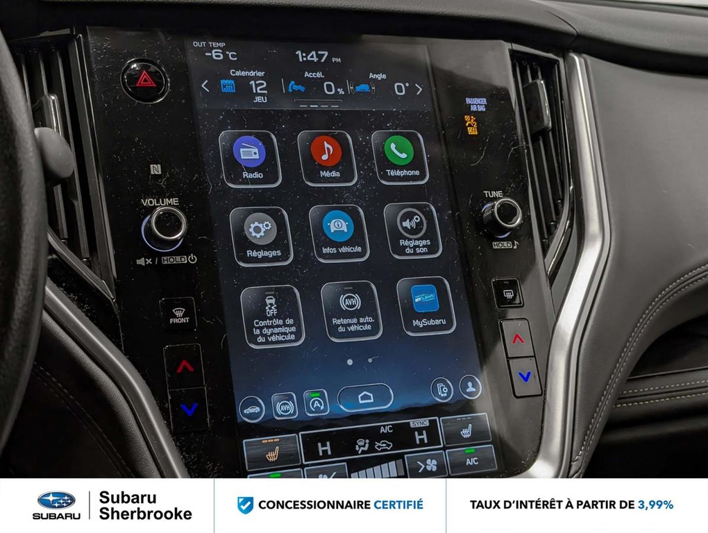 Subaru Outback Onyx/AWD 2023 à Sherbrooke, Québec - 10 - w1024h768px