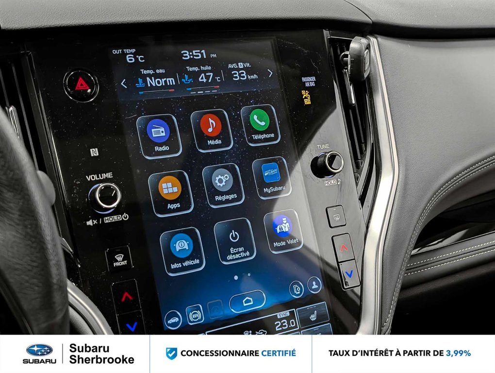 Subaru Outback Onyx/AWD 2024 à Sherbrooke, Québec - 11 - w1024h768px