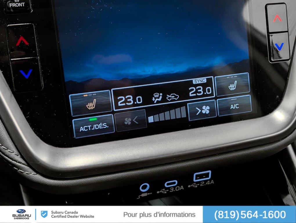 Subaru Outback Onyx/AWD 2024 à Sherbrooke, Québec - 12 - w1024h768px