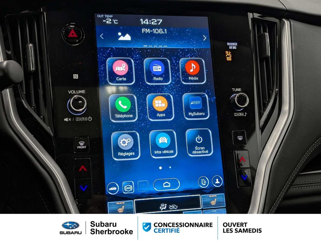 Subaru Outback Limited XT/AWD 2024 à Sherbrooke, Québec - 14 - w1024h768px