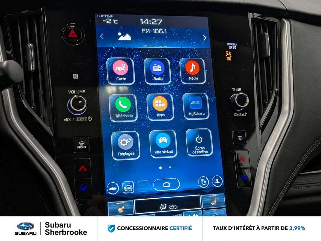 Subaru Outback Limited XT/AWD 2024 à Sherbrooke, Québec - 14 - w1024h768px
