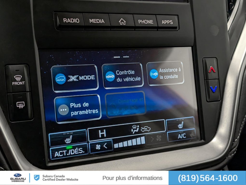 Subaru Outback Convenience AWD 2025 à Sherbrooke, Québec - 16 - w1024h768px