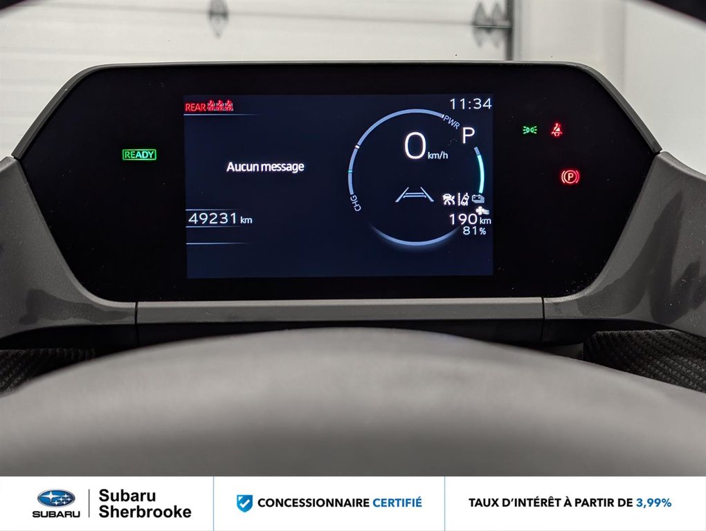 Subaru Solterra Luxury/AWD 2023 à Sherbrooke, Québec - 16 - w1024h768px